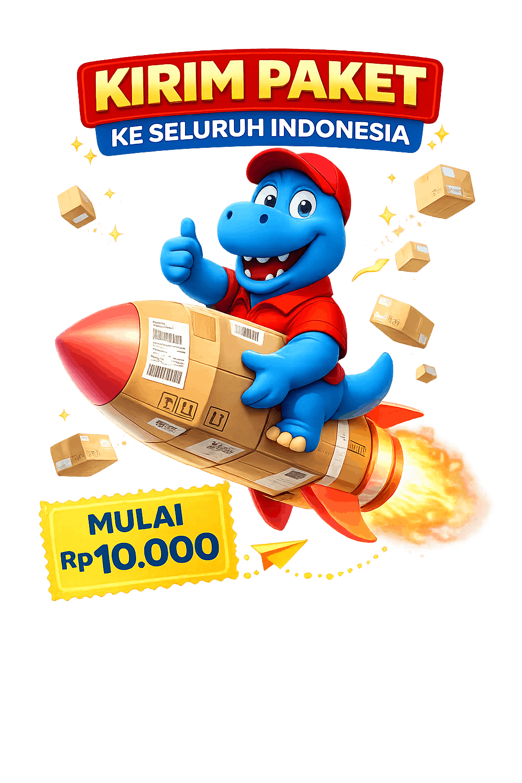 Kirim Paket Ke Seluruh Indonesia Mulai Rp.10.000